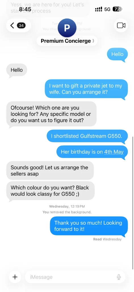 Concierge Chat 2