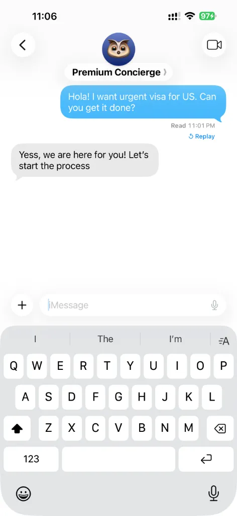 Concierge Chat 1